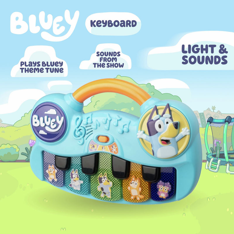 Bluey keyboard musical toy, UK version