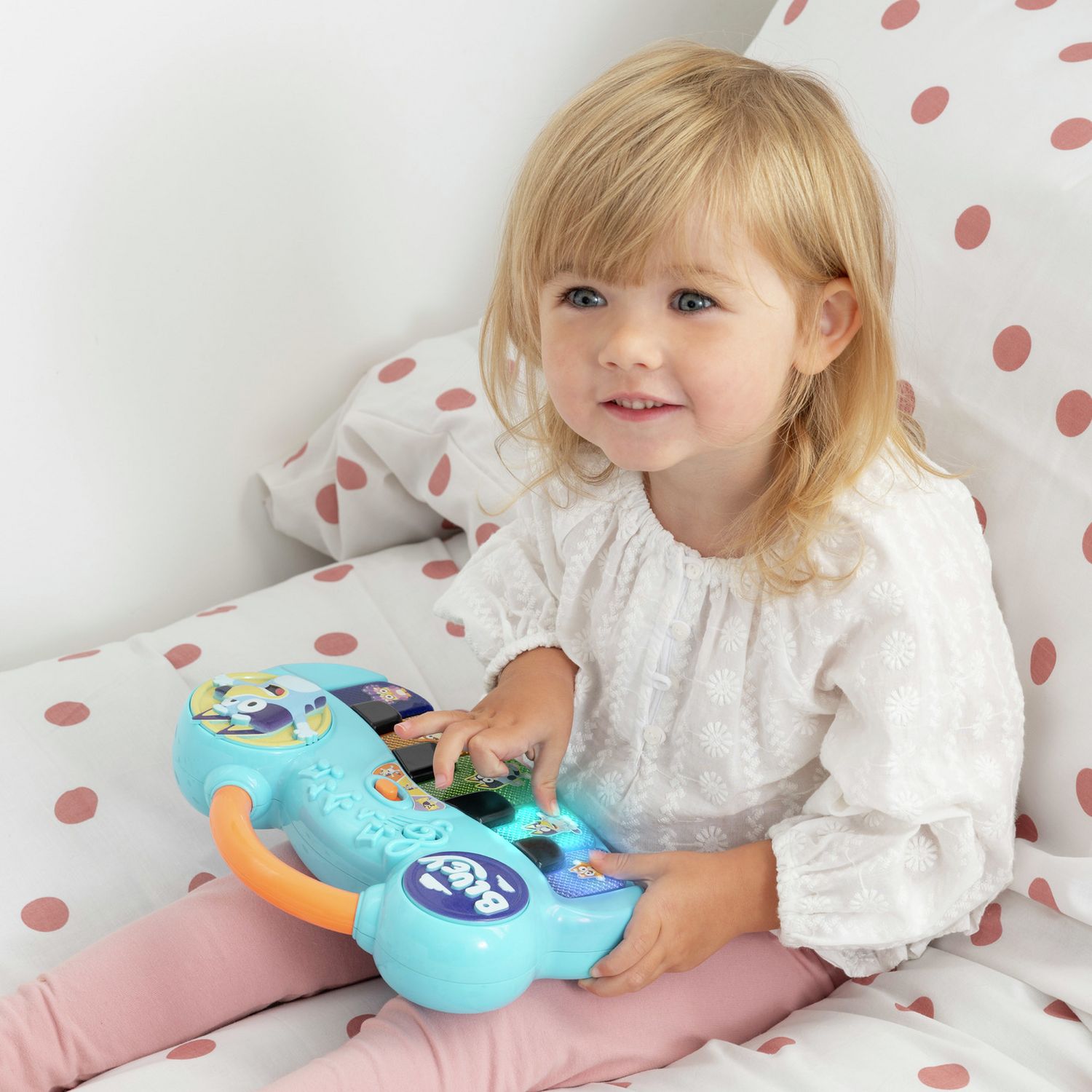 Bluey keyboard musical toy, UK version