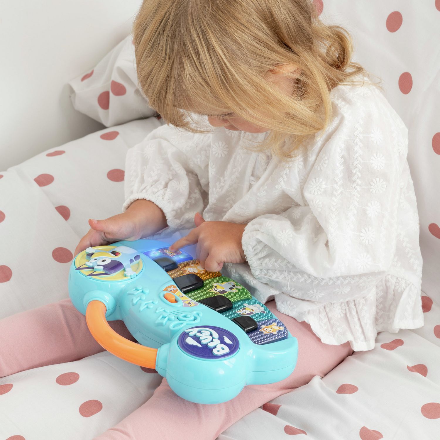 Bluey keyboard musical toy, UK version