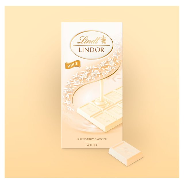 Lindt Lindor White Bar   100g GOODS M&S   