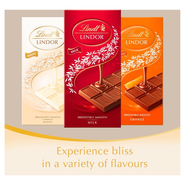 Lindt Lindor White Bar   100g GOODS M&S   