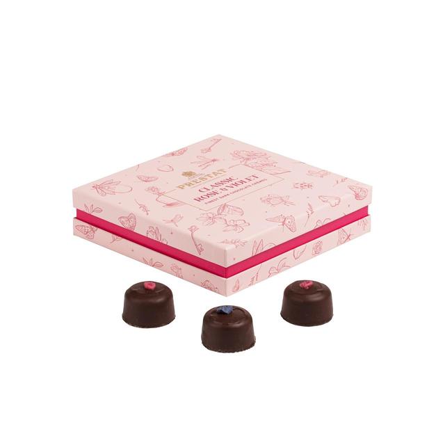 Prestat Rose & Violet Chocolate Cremes   135g GOODS M&S   