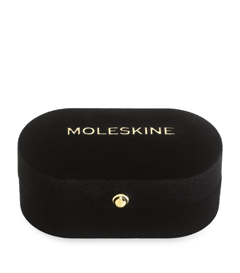 Moleskine gold-plated Y charm for notebooks, imported from the UK