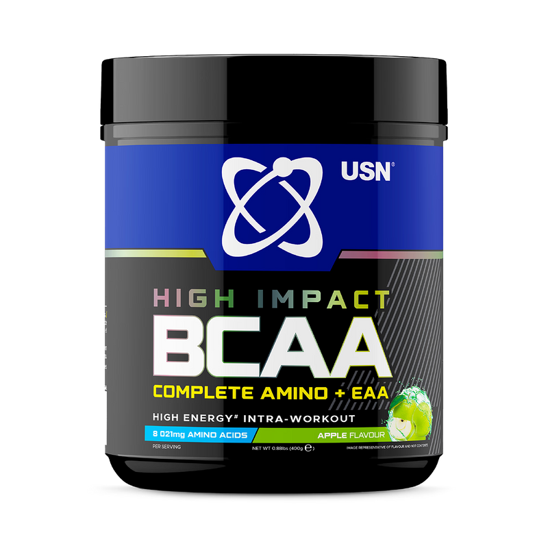 USN BCAA+EAA Apple 400g sports supplement (British brand)