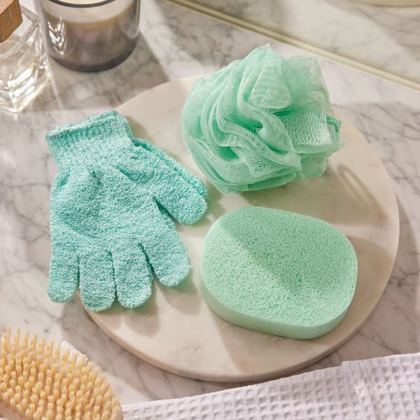 Superdrug Ramer Bath &amp; Body Sponge Green