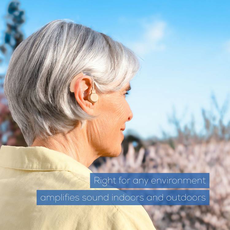 Beurer HA20 hearing amplifier with ear attachments - British product
