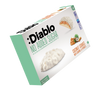 Diablo no added sugar coconut cookies with caramel and peanut (British brand)