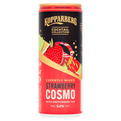 Kopparberg cocktail Strawberry Cosmo 250ml (British brand)