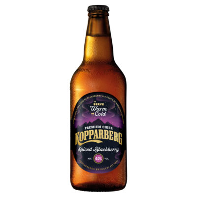 Kopparberg Spiced Blackberry cider 500ml, UK version