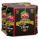 Kopparberg cherry cider 4 cans 330ml, UK version