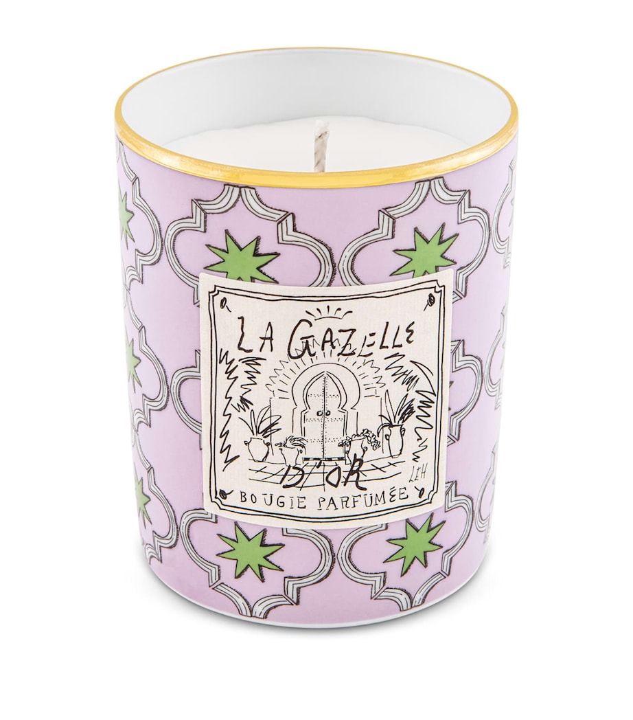 GINORI 1735 La Gazelle D'Or scented candle, UK version