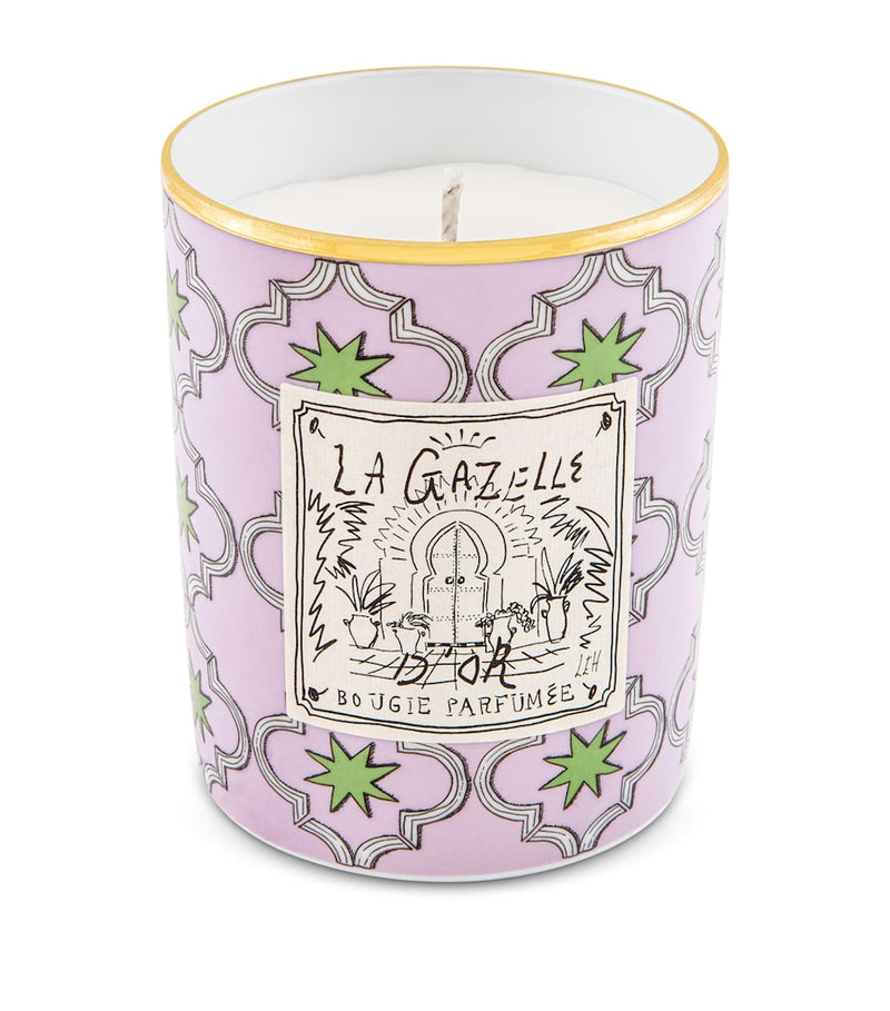 GINORI 1735 La Gazelle D'Or scented candle, UK version