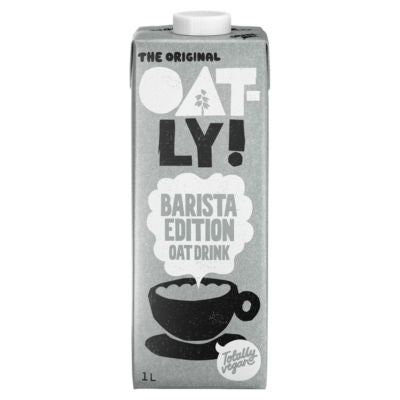 Oatly oat drink Barista Edition 1L, imported from the UK