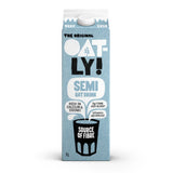 Oatly Original Oat Drink Semi 1L, imported from the UK