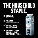 Oatly Original Oat Drink Semi 1L, imported from the UK