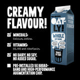 Oatly The Original Oat Drink Whole 1L, imported from the UK
