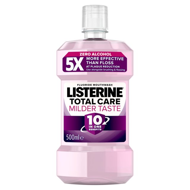 Listerine Total Care Zero MouthWash Smooth Mint   500ml