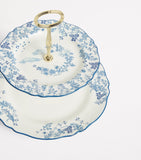 Harrods Toile two-tier cake stand, UK version