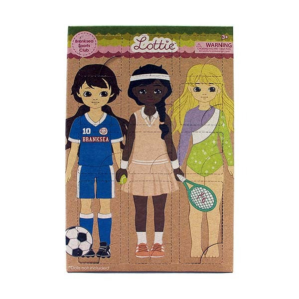 Lottie Dolls - Three Branksea Sports Club Outfits