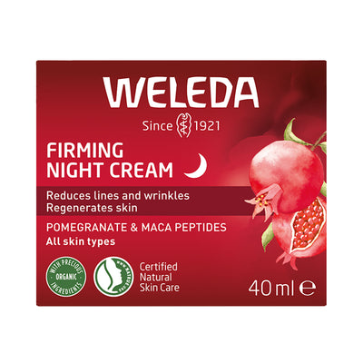 Weleda Granateple Maca Peptider Oppstrammende Nattkrem 40ml