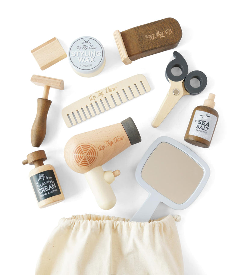 Le Toy Van hairdresser and barber kit, UK version