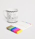 Harrods paint your own mug set, UK version