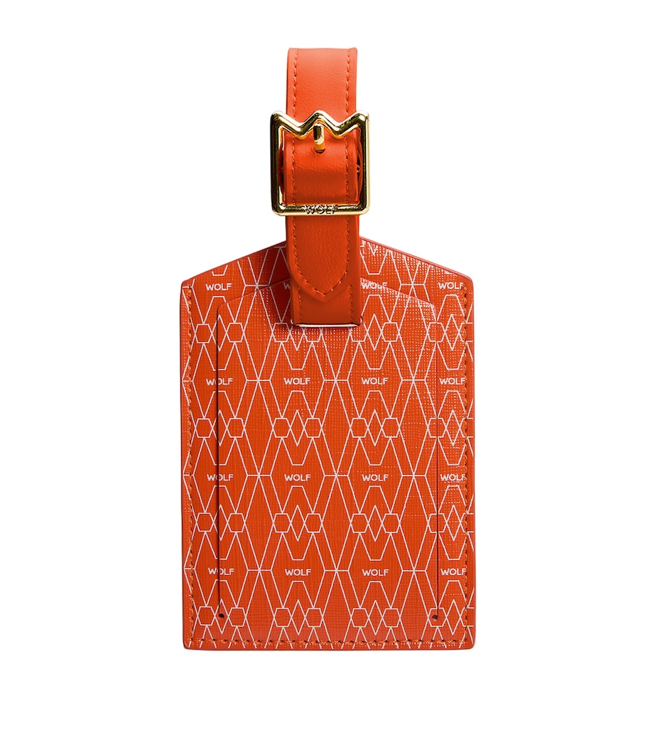 WOLF Vegan Signature luggage tag (British brand)