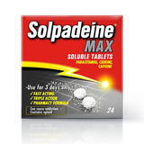 Solpadeine Max Soluble Pain Relief Tablets 24s GOODS Superdrug   