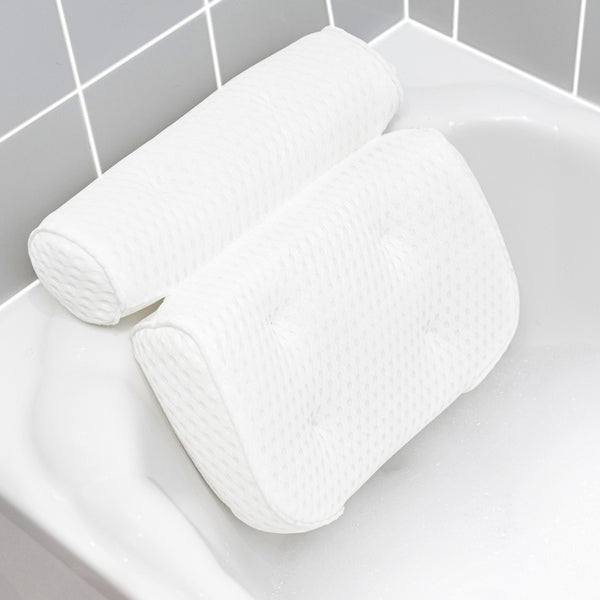 Rio luxury bath pillow with suction cups - British product