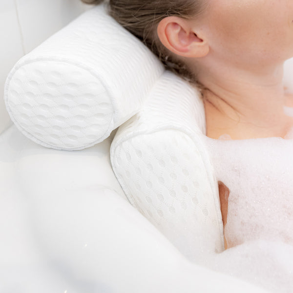 Rio luxury bath pillow with suction cups - British product