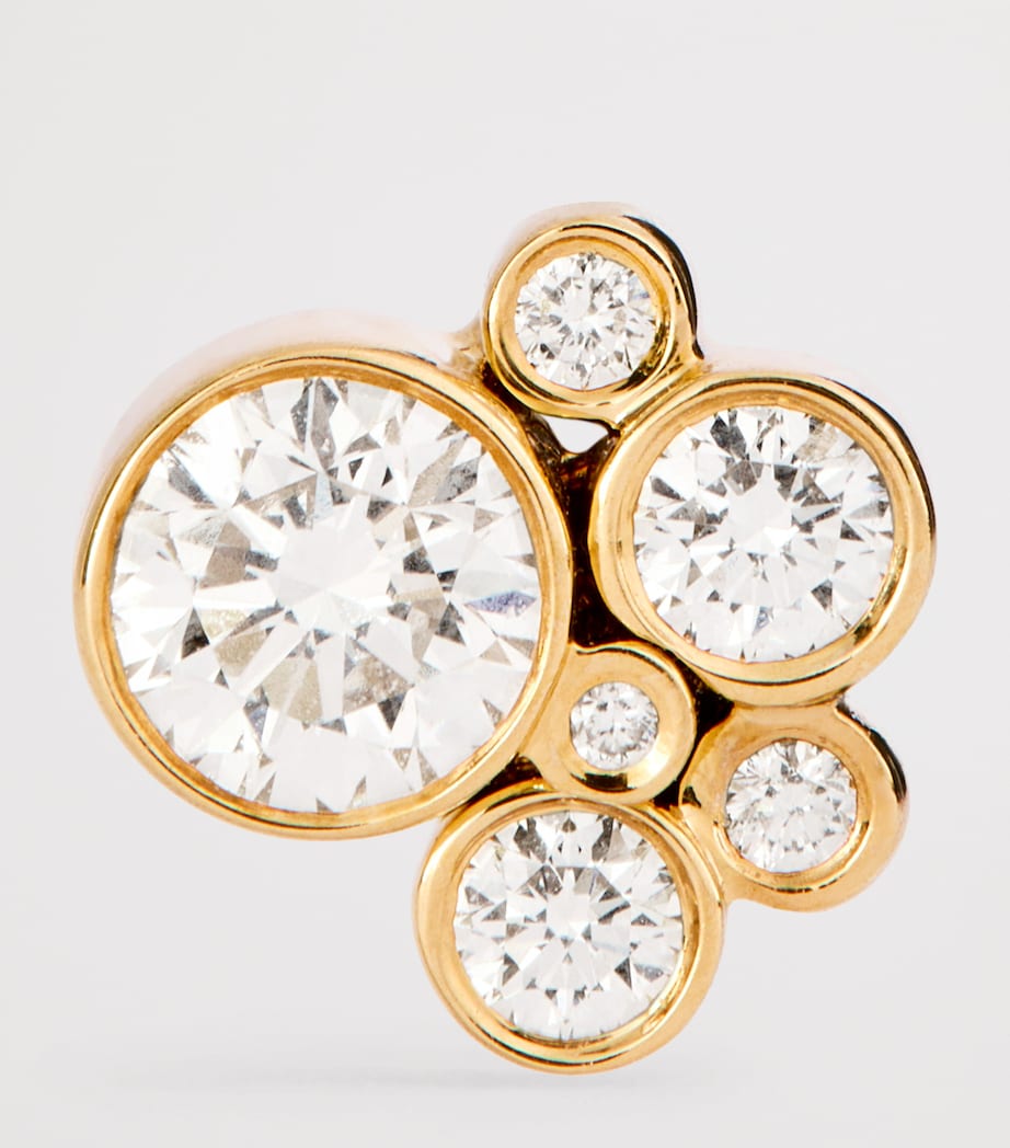 Sophie Bille Brahe Bisou Diamant single earring yellow gold (British brand)