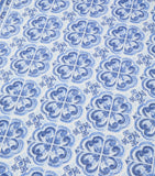 Dolce&Gabbana cashmere throw with Blu Mediterraneo design 140cm x 180cm - British product