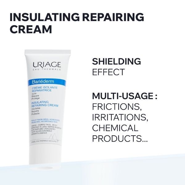Uriage Bariéderm Insulating Repairing Cream 75ml (British brand)