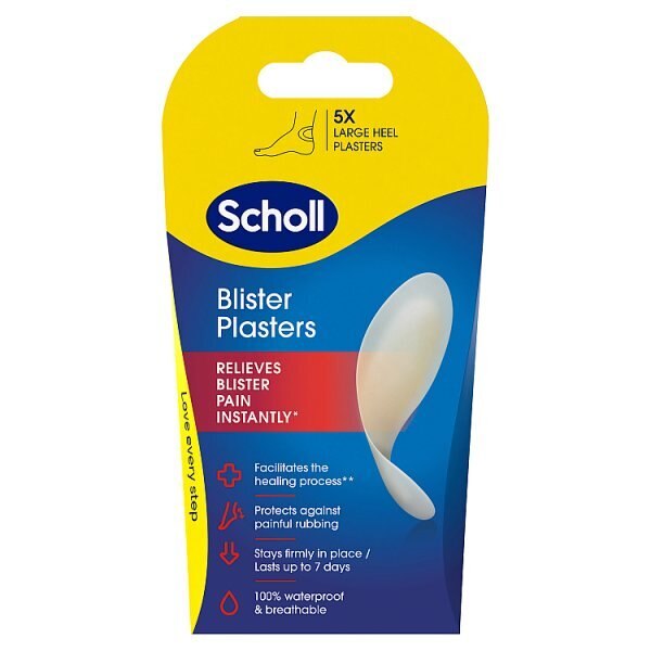 Scholl 5x Large Heel Plasters GOODS Superdrug   