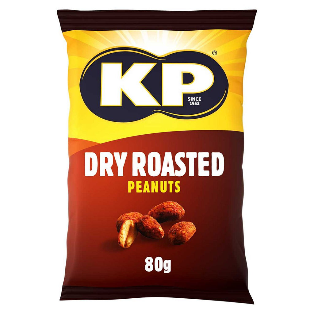 KP Dry Roasted Peanuts 80g