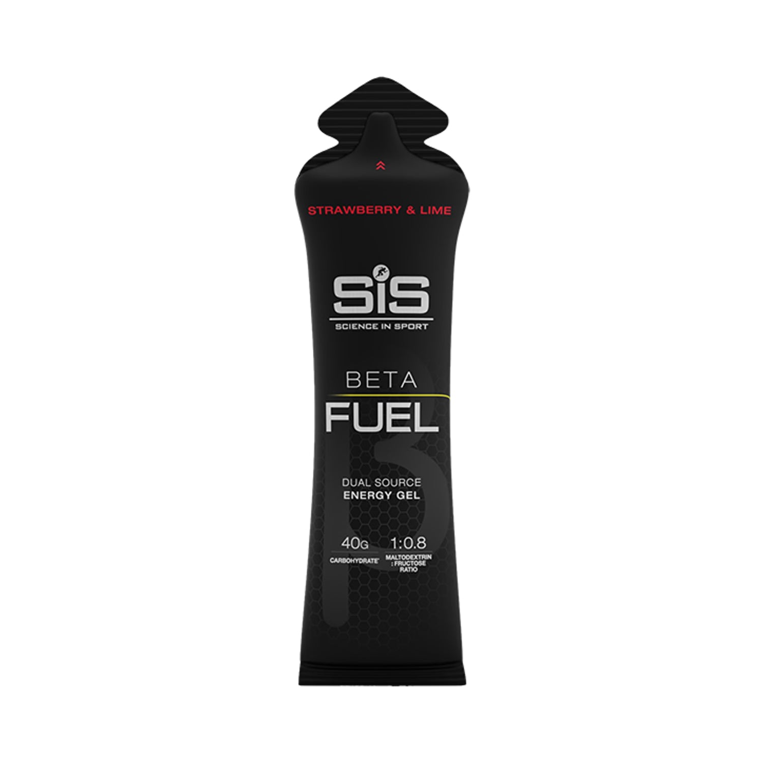 Science in Sport Beta Fuel Energy Gel Strawberry Lime 40g, imported from the UK