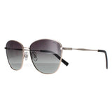 INVU gold polarized women sunglasses butterfly frame, UK version