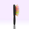 EYECANDY mini hairbrush black with mirror, UK version