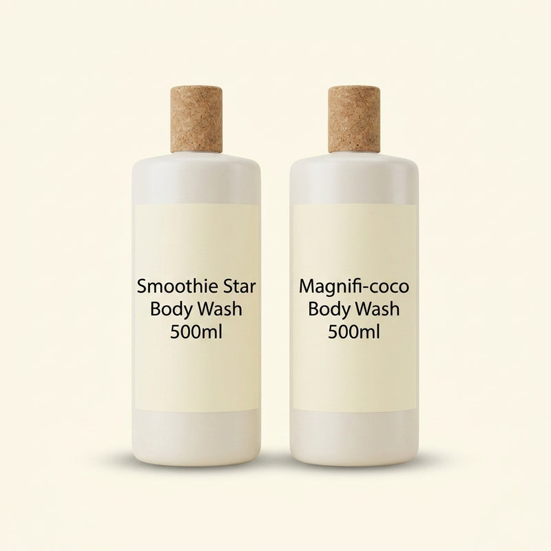 Soap & Glory Magnificoco Smoothie Star body wash duo 500ml - British product