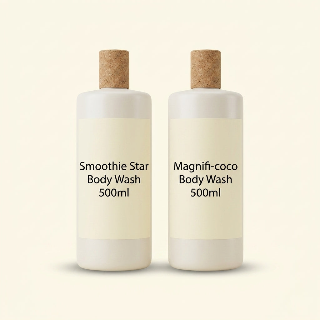 Soap & Glory Magnificoco Smoothie Star body wash duo 500ml - British product
