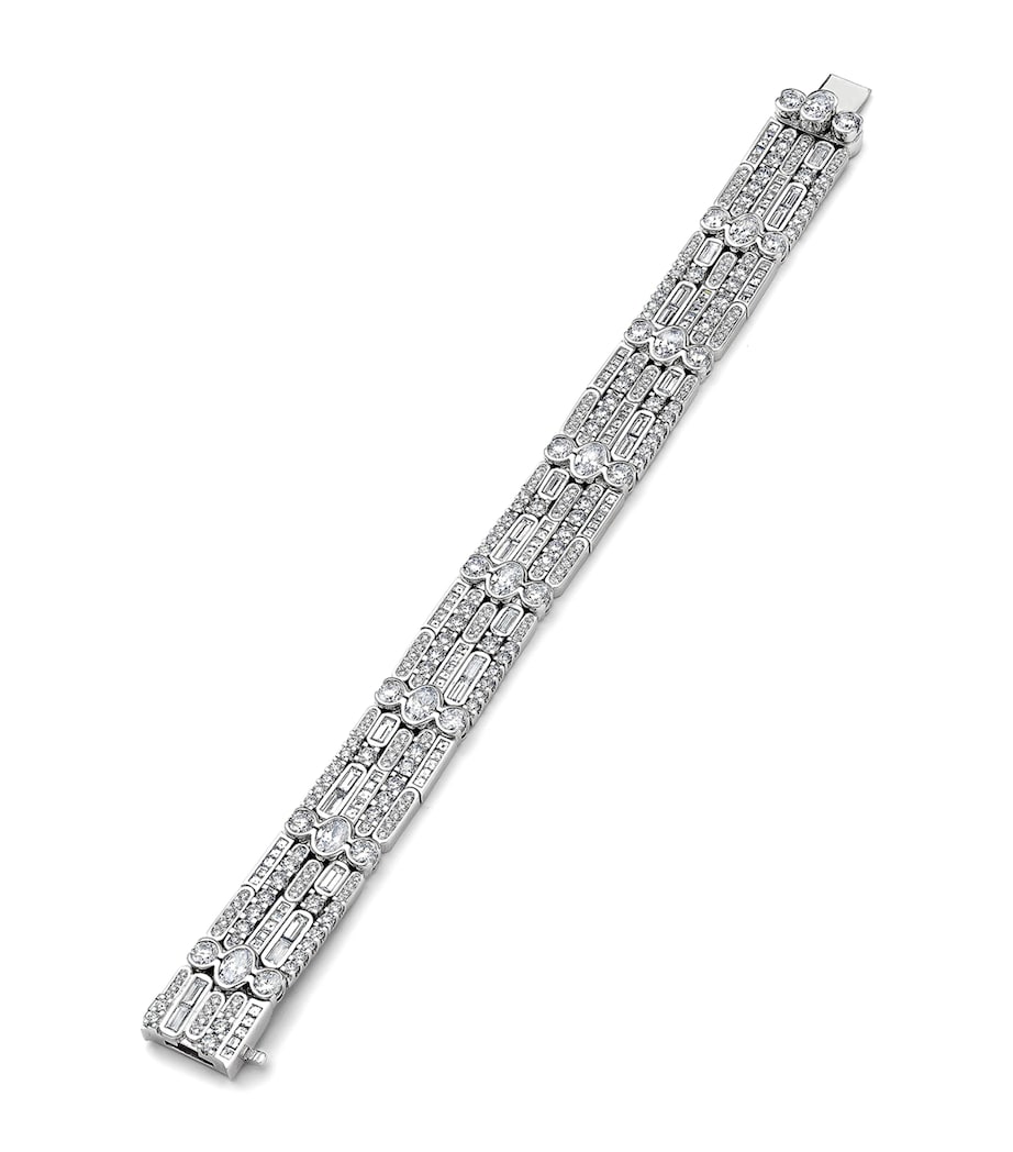 Boodles platinum diamond bracelet National Gallery inspiration, UK version