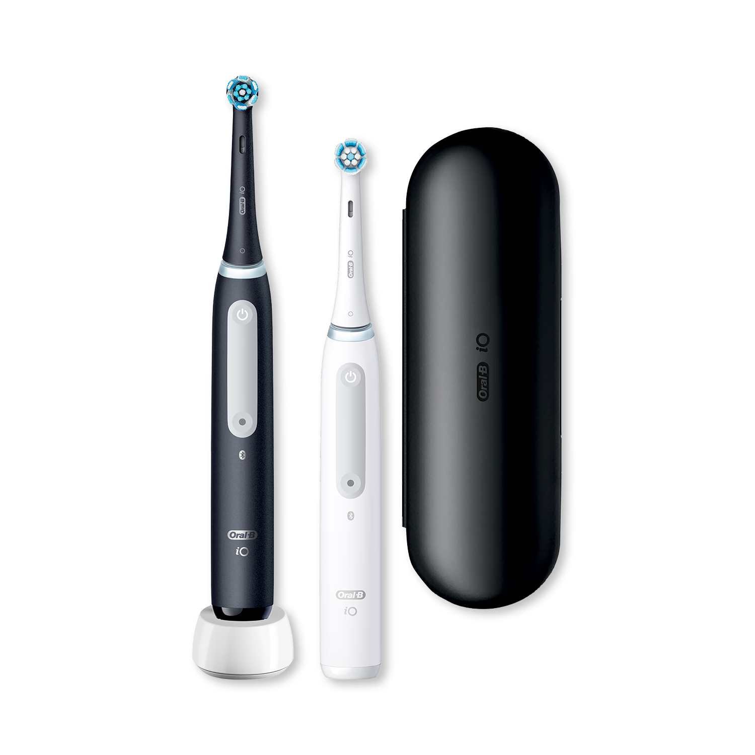Oral-B iO 4 electric toothbrush Black & White Duo - British product