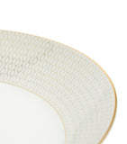Wedgwood Gold-Trim Gio deep plate 22cm (British brand)