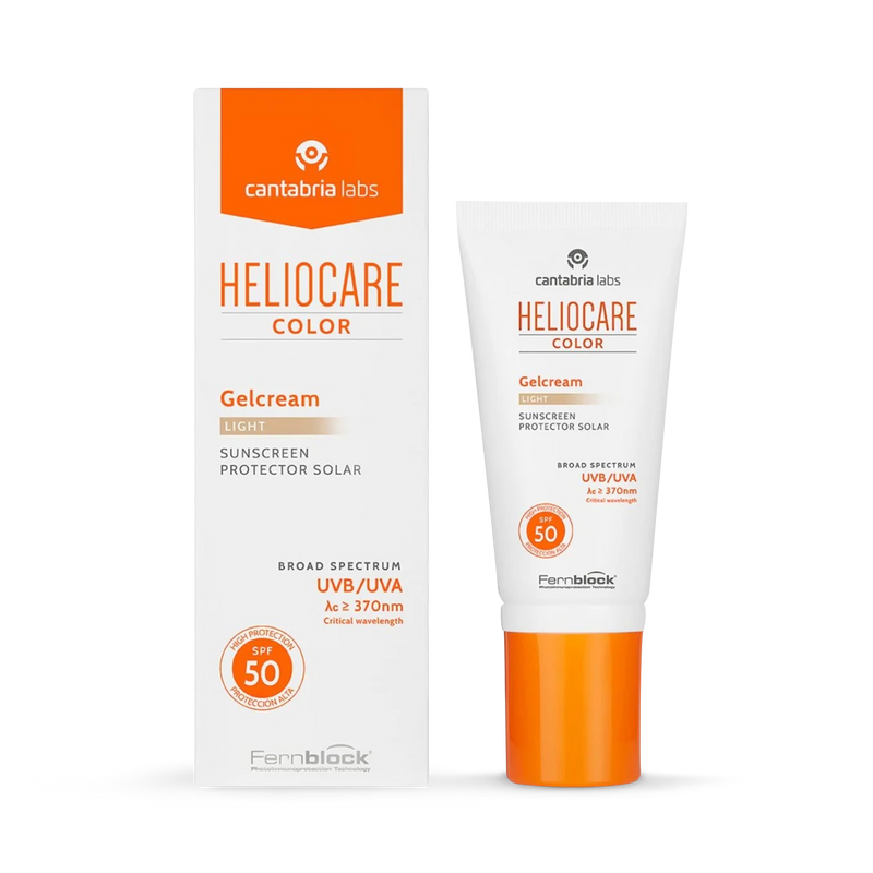 Heliocare SPF 50 gel cream light shade 50ml - British product