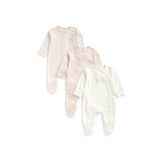 Woodland Organic Cotton Sleepsuits - 3 Pack GOODS Boots   