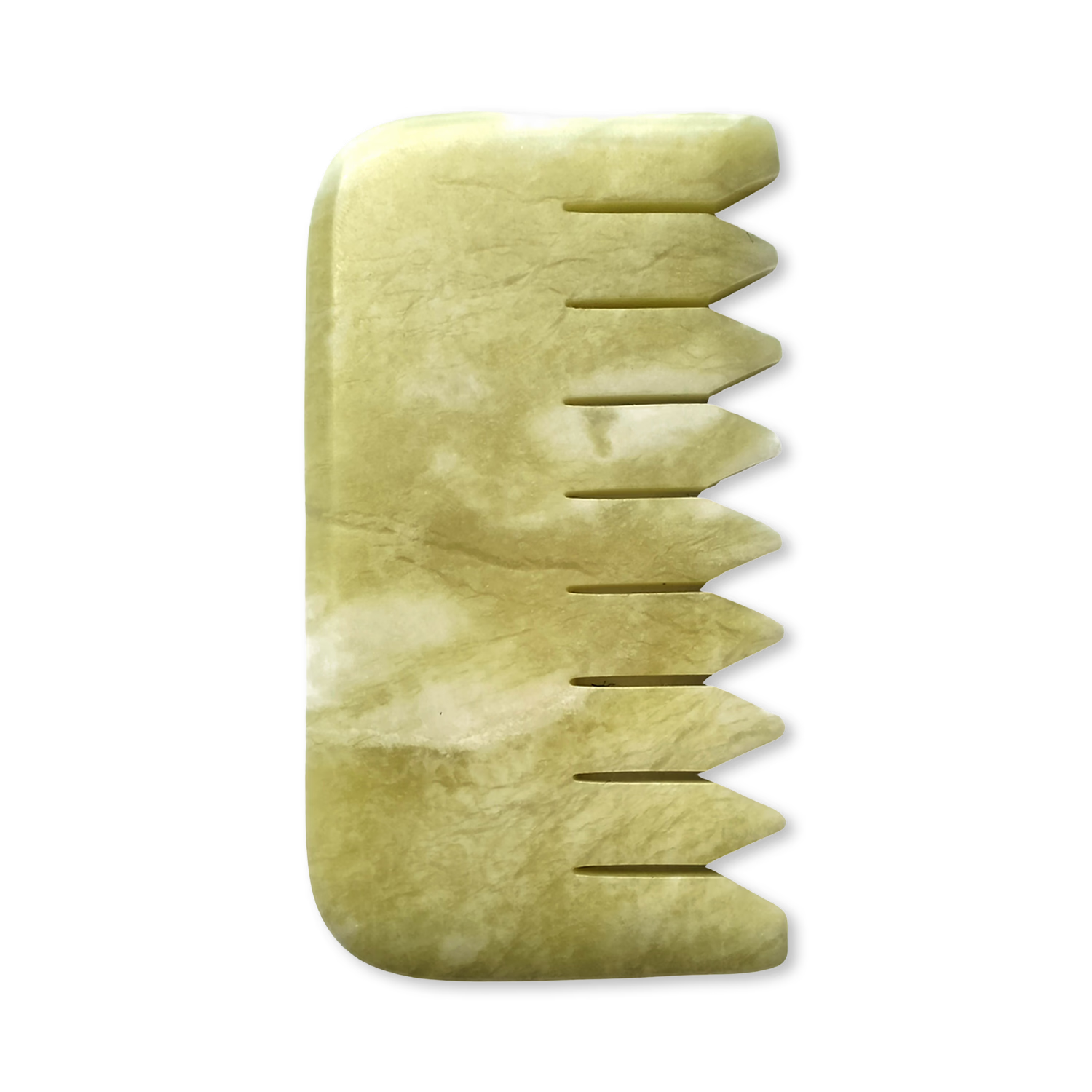 White Lotus jade gua sha comb, imported from the UK