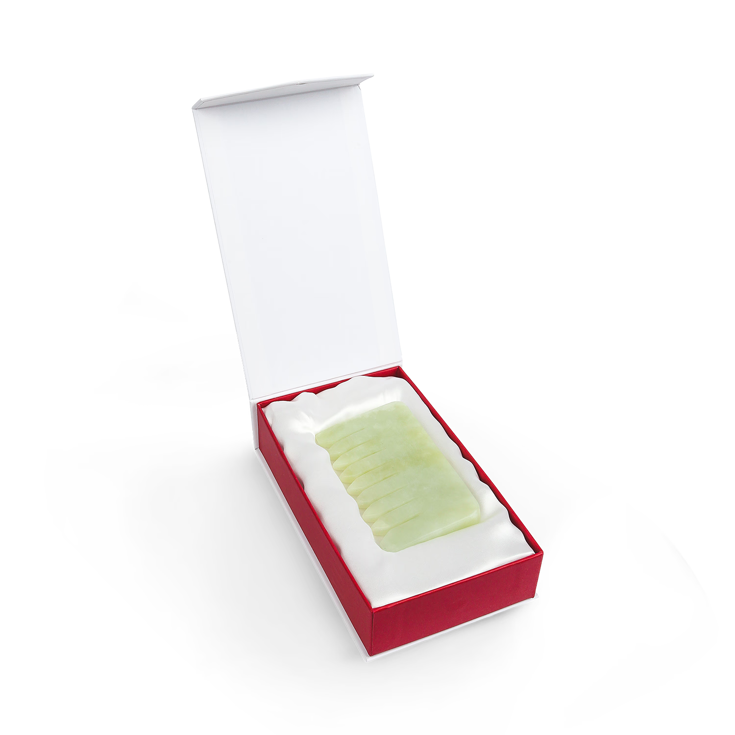 White Lotus jade gua sha comb, imported from the UK