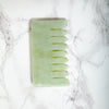 White Lotus jade gua sha comb, imported from the UK