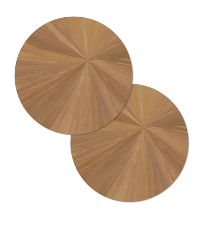 Harrods Hestia Soleil Round Placemats Set of 2- Buy online at McGrocer