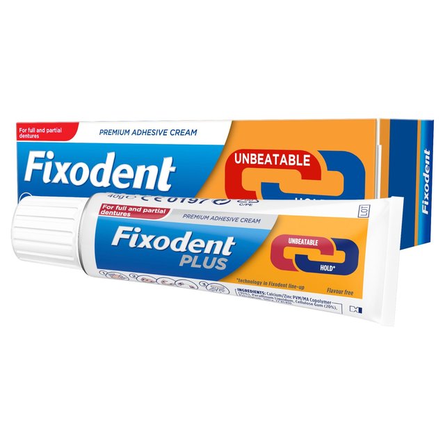 Fixodent Dual Protection Denture Adhesive Cream   40g GOODS M&S   